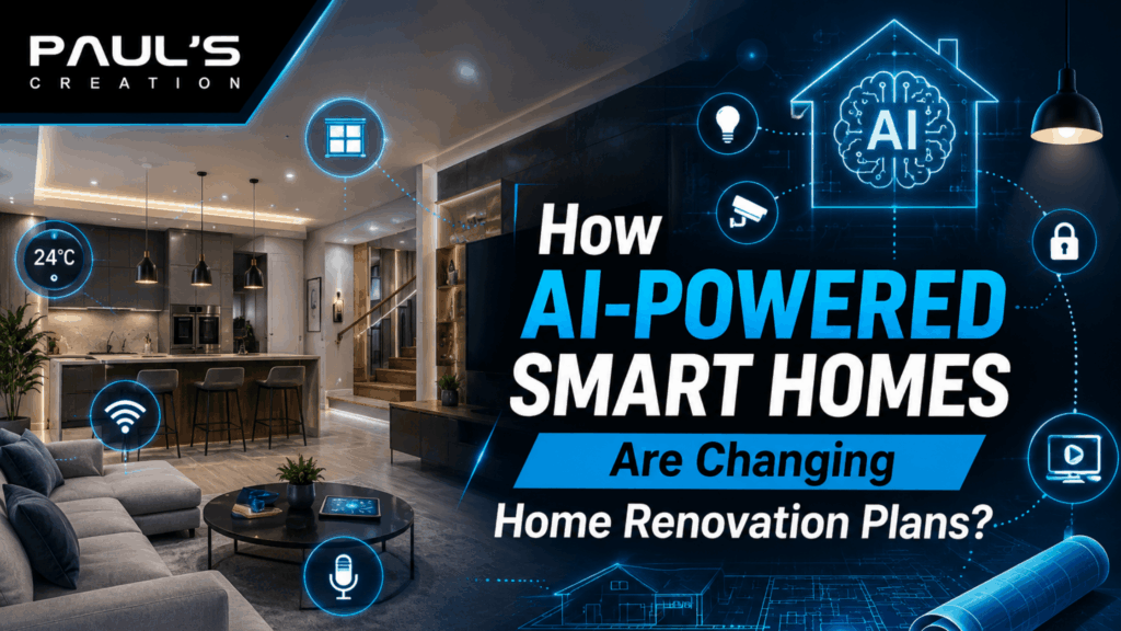 How AI-Powered Smart Homes Are Changing Home Renovation Plans?