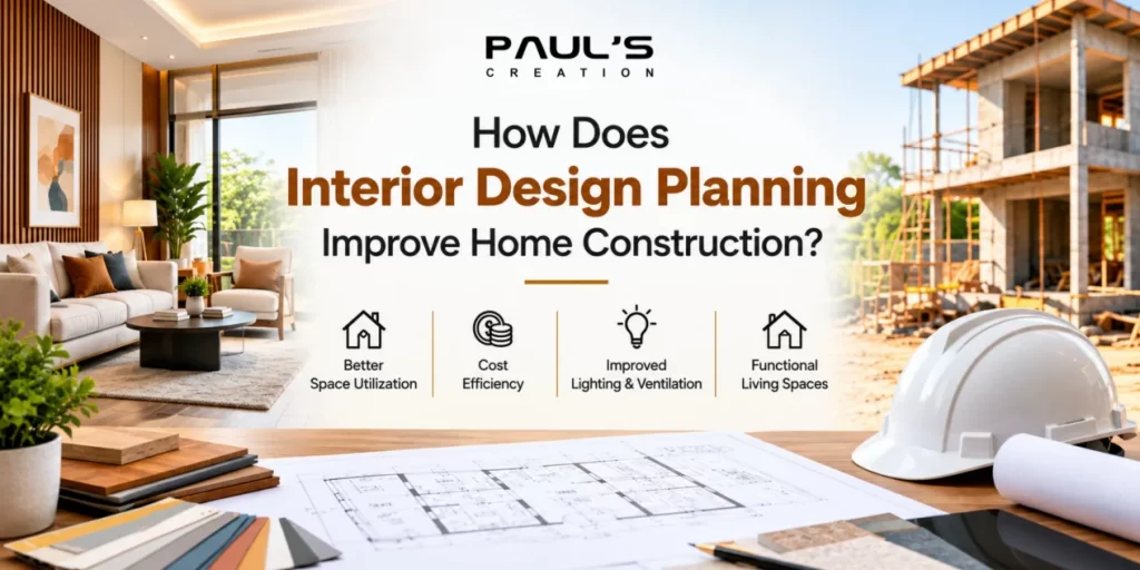 How Does Interior Design Planning Improve Home Construction?