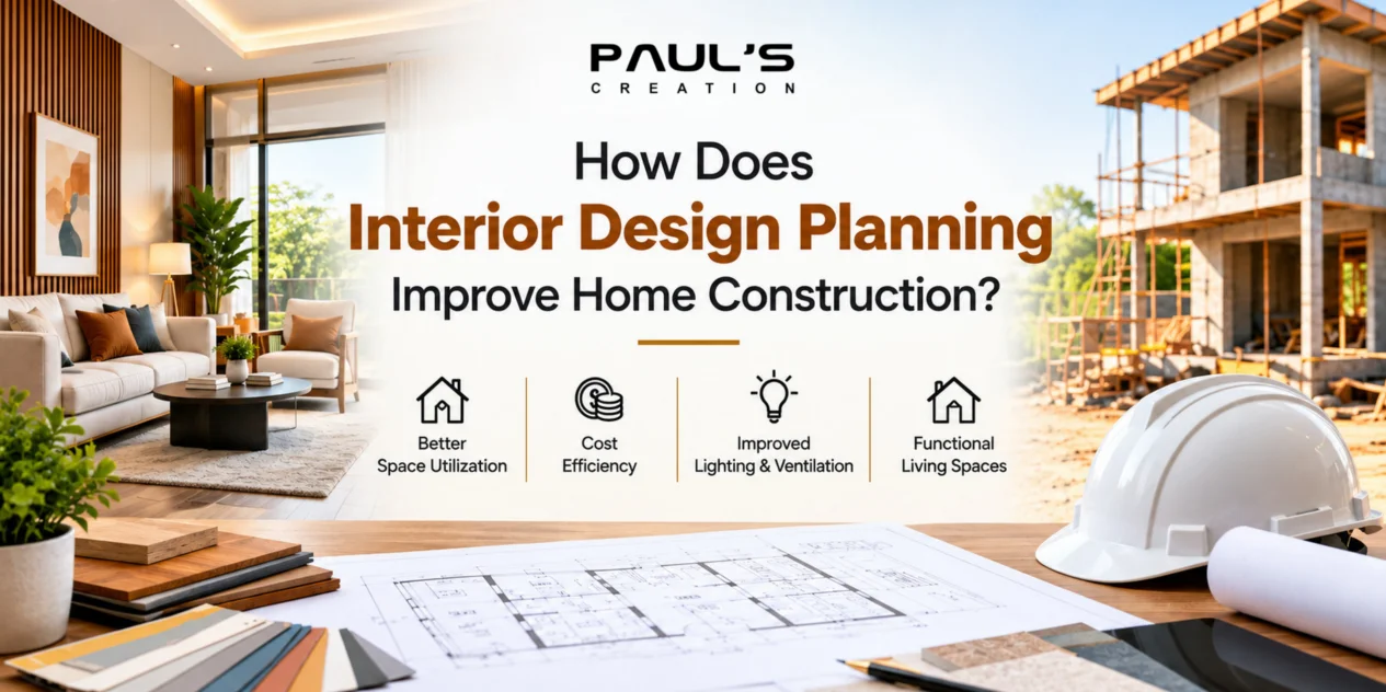 How Does Interior Design Planning Improve Home Construction?